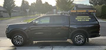Underground Service Locating vehicle